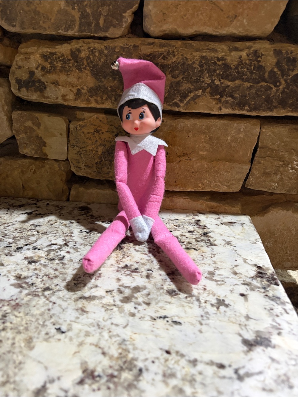 Pink Elf on the Shelf Style Plush Doll - Classic Holiday Toy